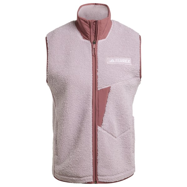 adidas Terrex - Women's Terrex Xploric High Pile Fleece Vest - Fleecegilet Gr M;S;XS schwarz von adidas Terrex