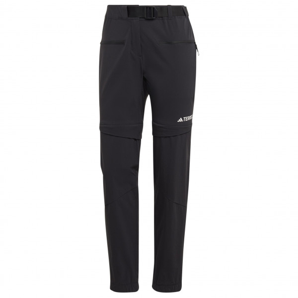 adidas Terrex - Women's Utilitas ZO Pants - Zip-Off-Hose Gr 36 - Regular schwarz von adidas Terrex