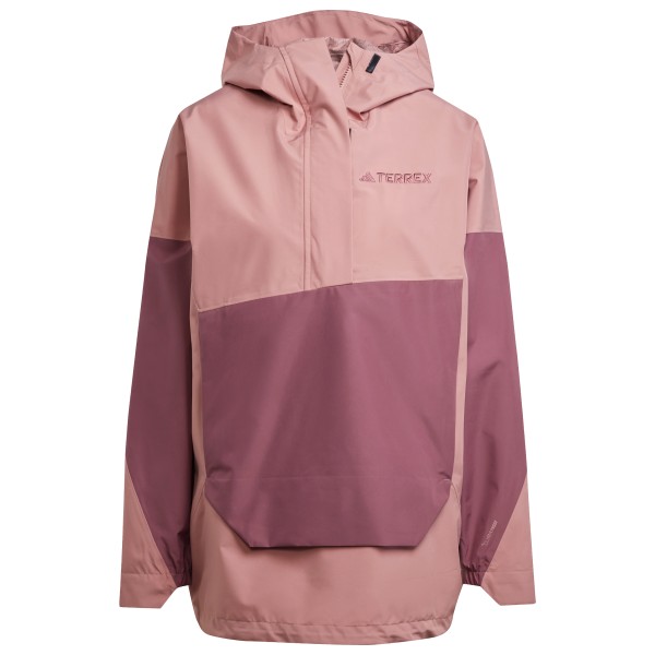 adidas Terrex - Women's Xploric 2.5 Layer ClimaProof Anorak - Regenjacke Gr L rosa adidas Terrex - Women's Xploric 2.5 Layer ClimaProof Anorak - Regenjacke Gr L rosa von adidas Terrex