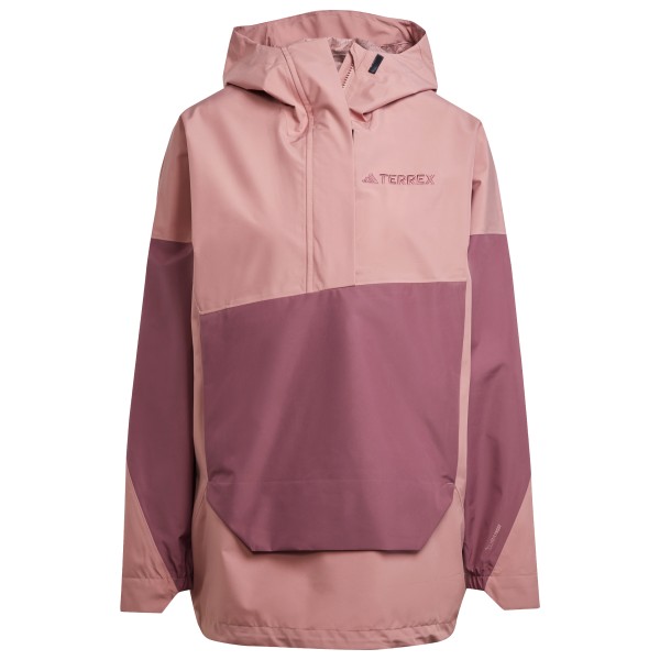 adidas Terrex - Women's Xploric 2.5 Layer ClimaProof Anorak - Regenjacke Gr M rosa von adidas Terrex