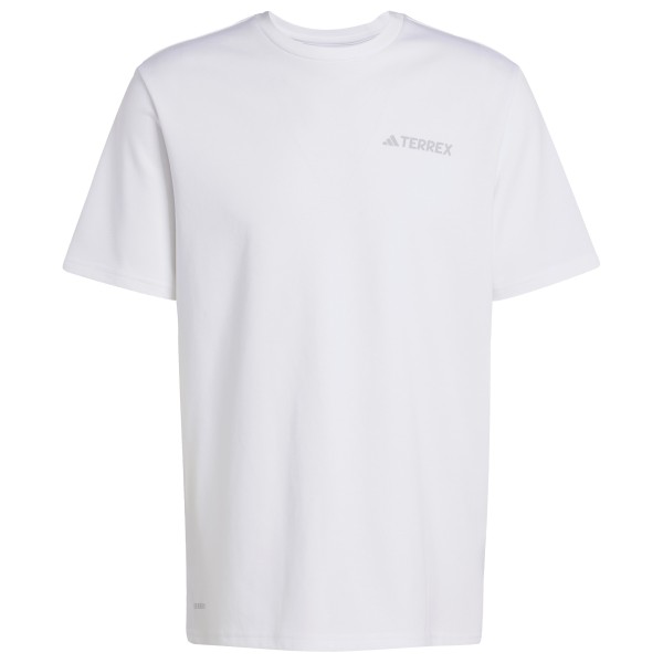 adidas Terrex - Xploric Aerordy Graphic T-Shirt - T-Shirt Gr L weiß von adidas Terrex