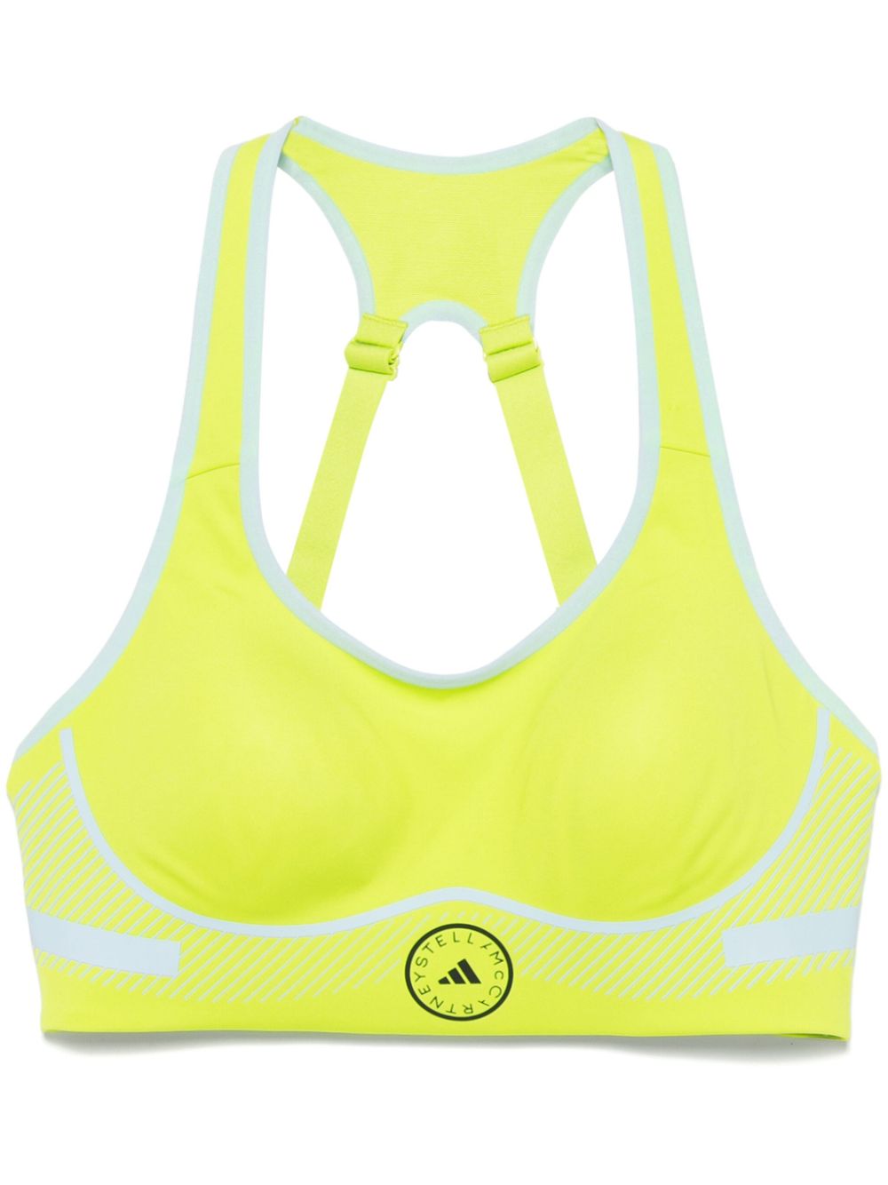 adidas by Stella McCartney ASMC TPA sports bra - Green von adidas by Stella McCartney