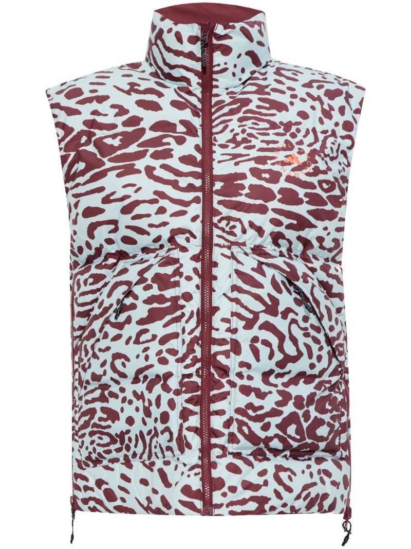 adidas by Stella McCartney TrueNature gillet - Red von adidas by Stella McCartney