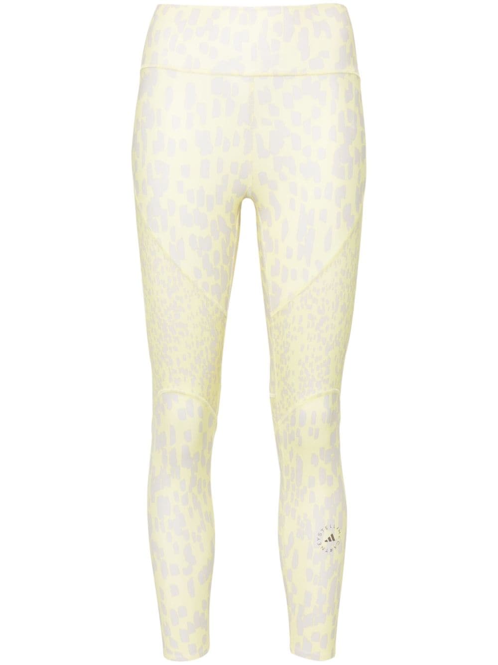 adidas by Stella McCartney TruePurpose Optime graphic-print leggings - Yellow von adidas by Stella McCartney