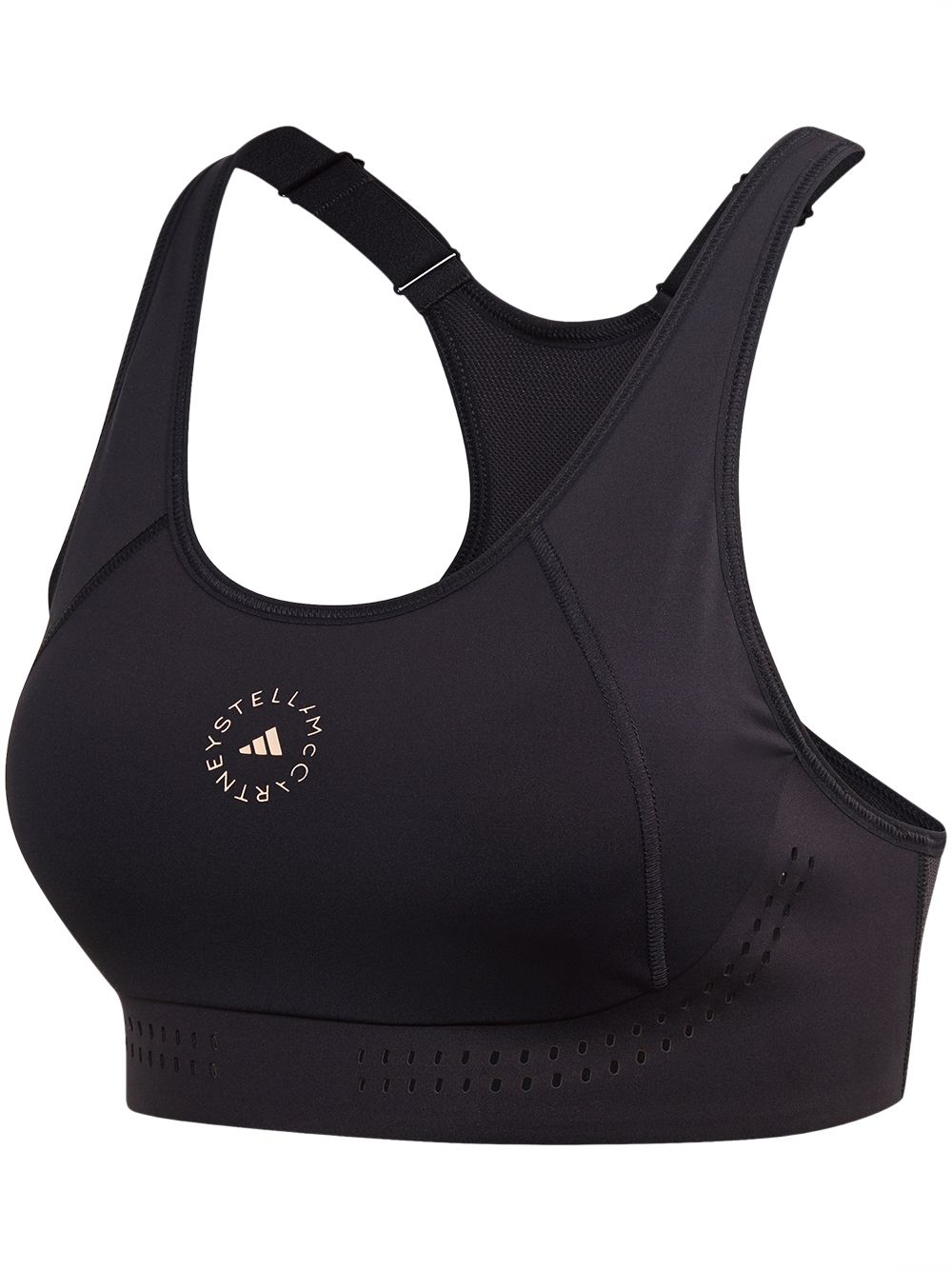 adidas by Stella McCartney TruePurpose training sports bra - Black von adidas by Stella McCartney