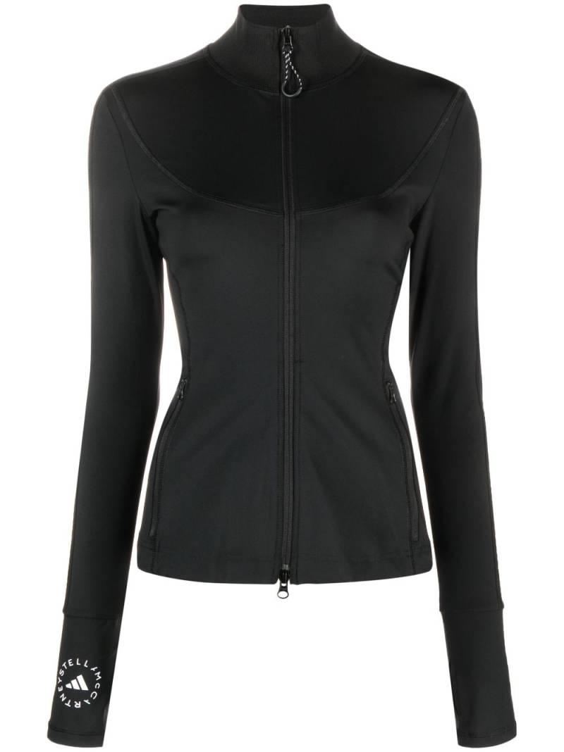 adidas by Stella McCartney TruePurpose zip-up training jacket - Black von adidas by Stella McCartney