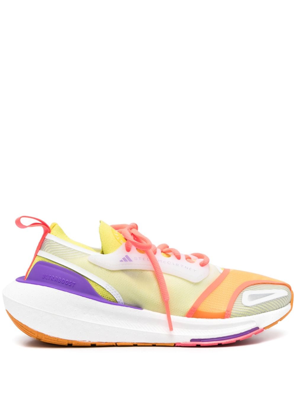 adidas by Stella McCartney Ultraboost colour-block sneakers - Orange von adidas by Stella McCartney