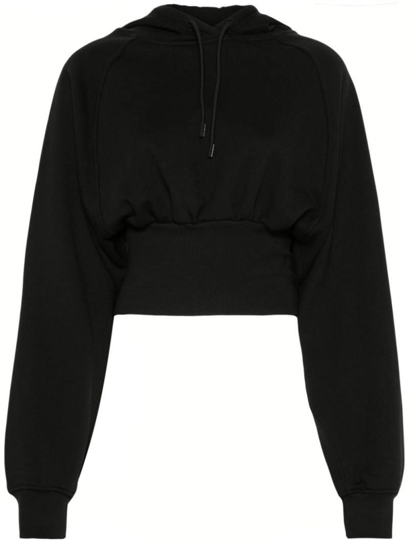 adidas by Stella McCartney cropped hoodie - Black von adidas by Stella McCartney