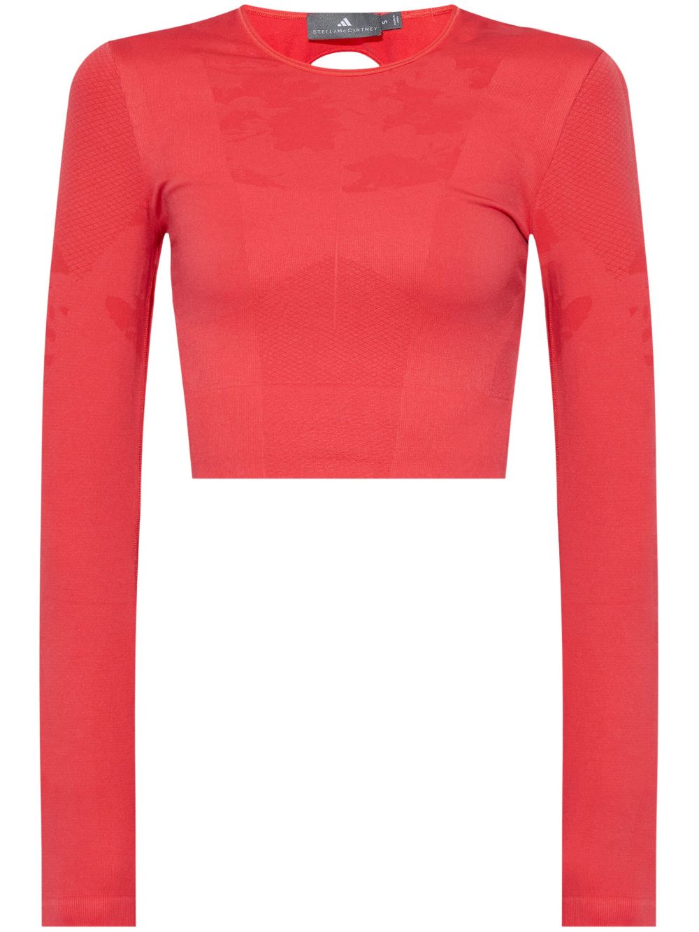 adidas by Stella McCartney cut-out back sports top - Pink von adidas by Stella McCartney