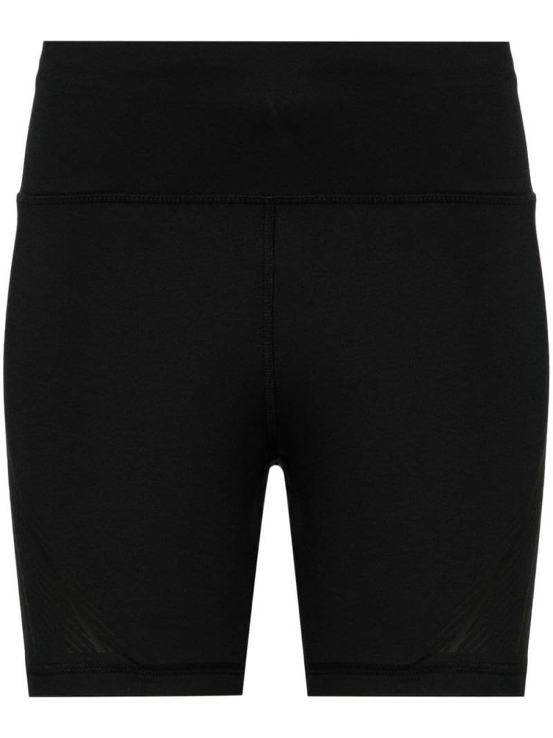 adidas by Stella McCartney graphic-print running shorts - Black von adidas by Stella McCartney