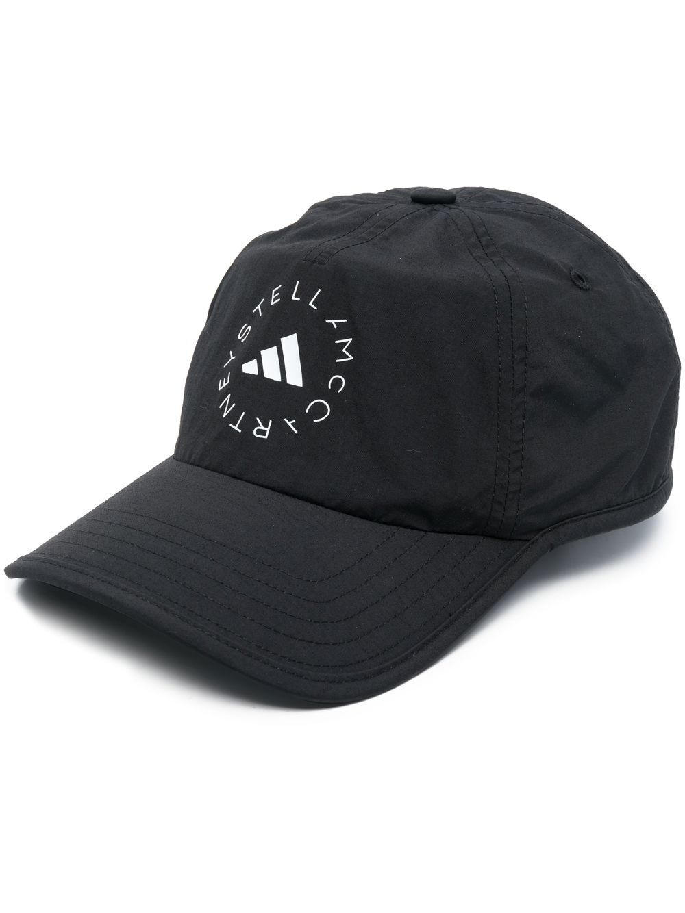 adidas by Stella McCartney logo-print baseball cap - Black von adidas by Stella McCartney