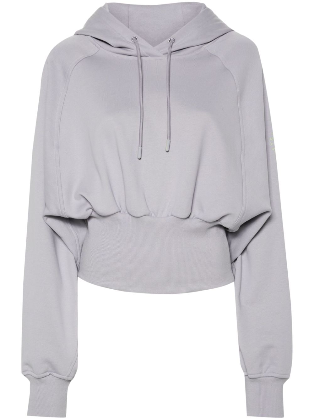 adidas by Stella McCartney logo-print hoodie - Grey von adidas by Stella McCartney