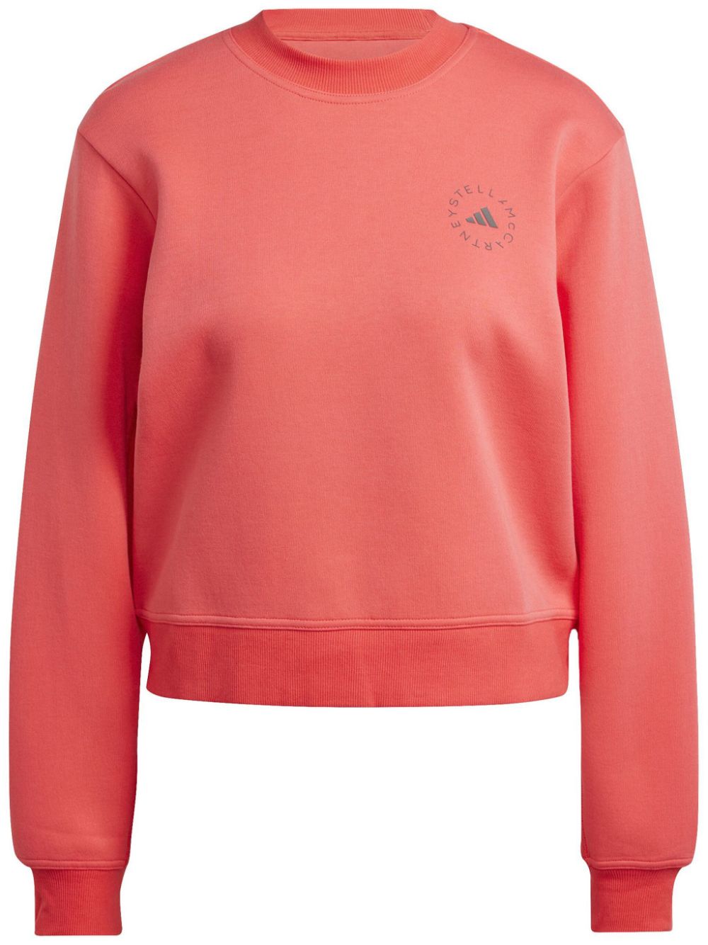 adidas by Stella McCartney logo-print performance sweatshirt - Pink von adidas by Stella McCartney