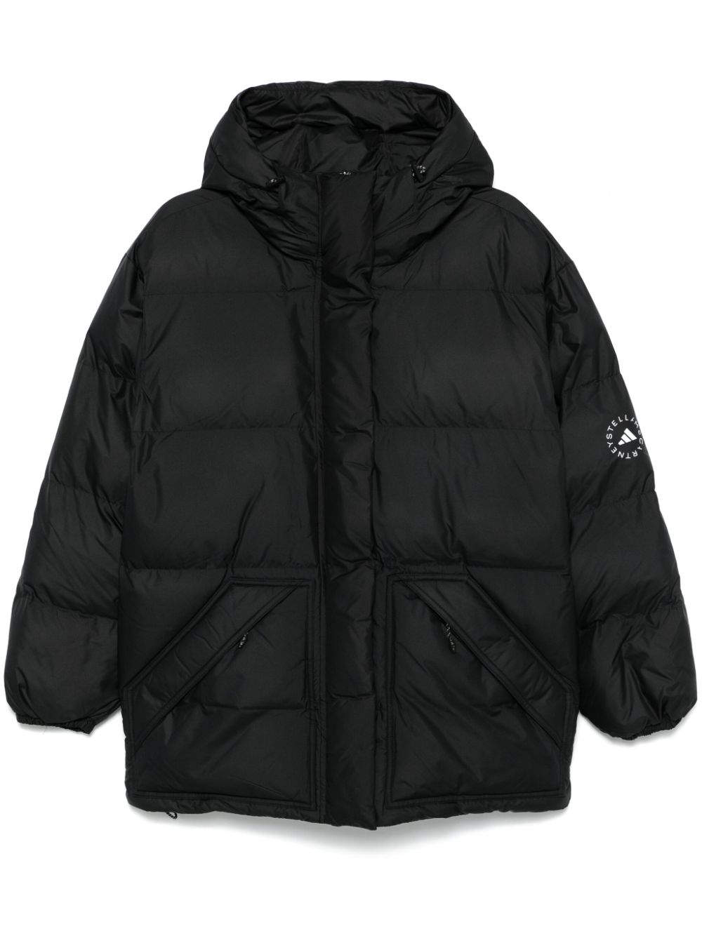 adidas by Stella McCartney reversible padded jacket - Black von adidas by Stella McCartney