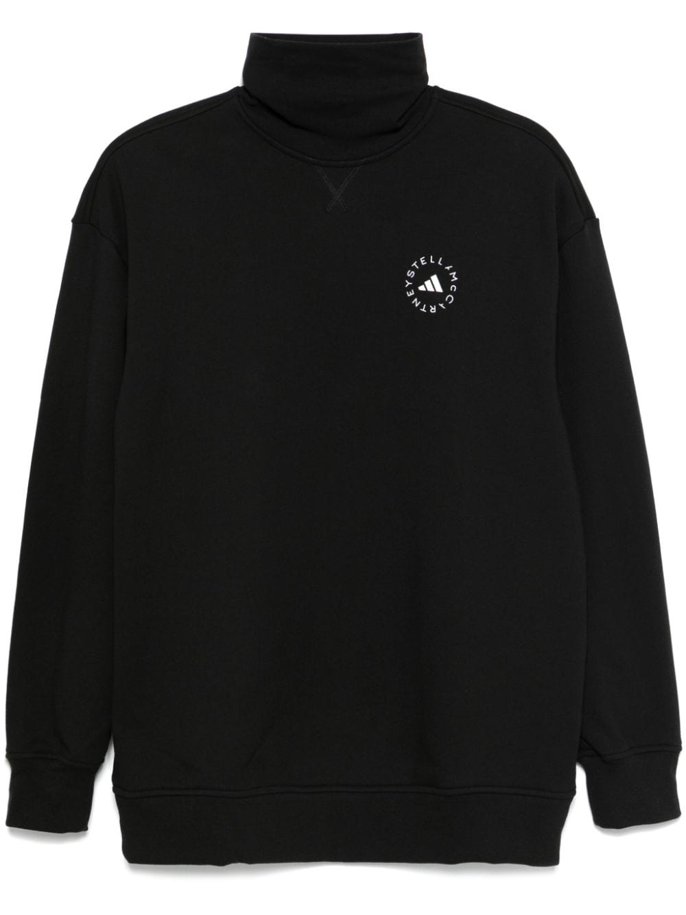 adidas by Stella McCartney turtleneck sweatshirt - Black von adidas by Stella McCartney