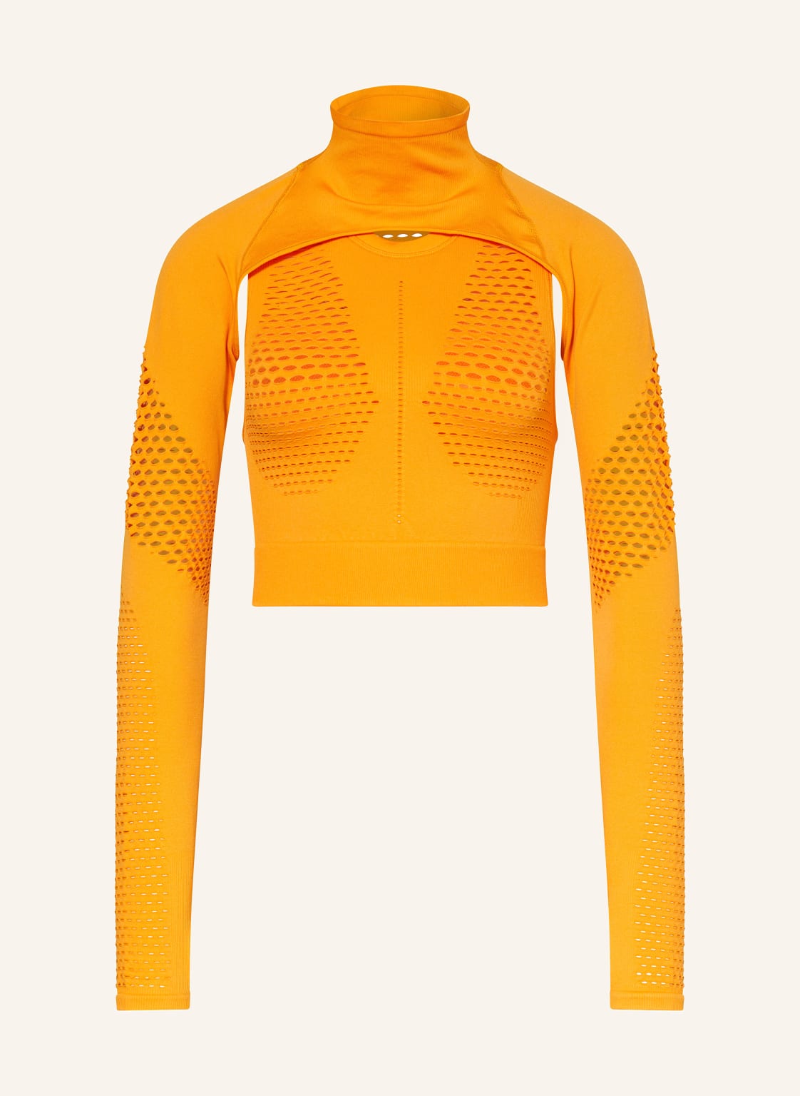 Adidas By Stella Mccartney Cropped-Top orange von adidas by stella mccartney