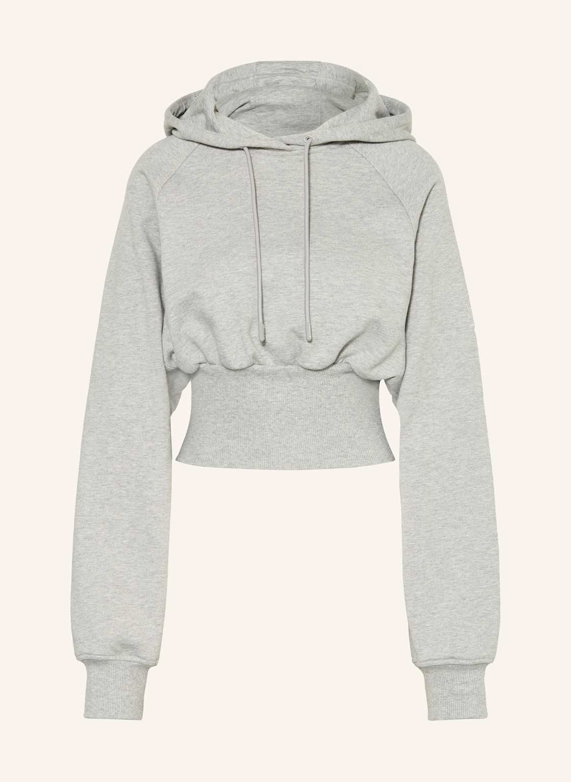 Adidas By Stella Mccartney Cropped-Hoodie Adidas By Stella Mccartney grau von adidas by stella mccartney