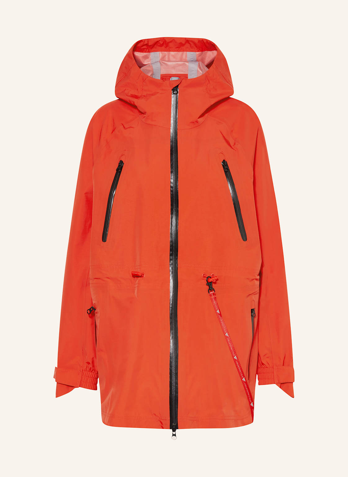 Adidas By Stella Mccartney Oversized-Regenparka True Nature Rain rot von adidas by stella mccartney