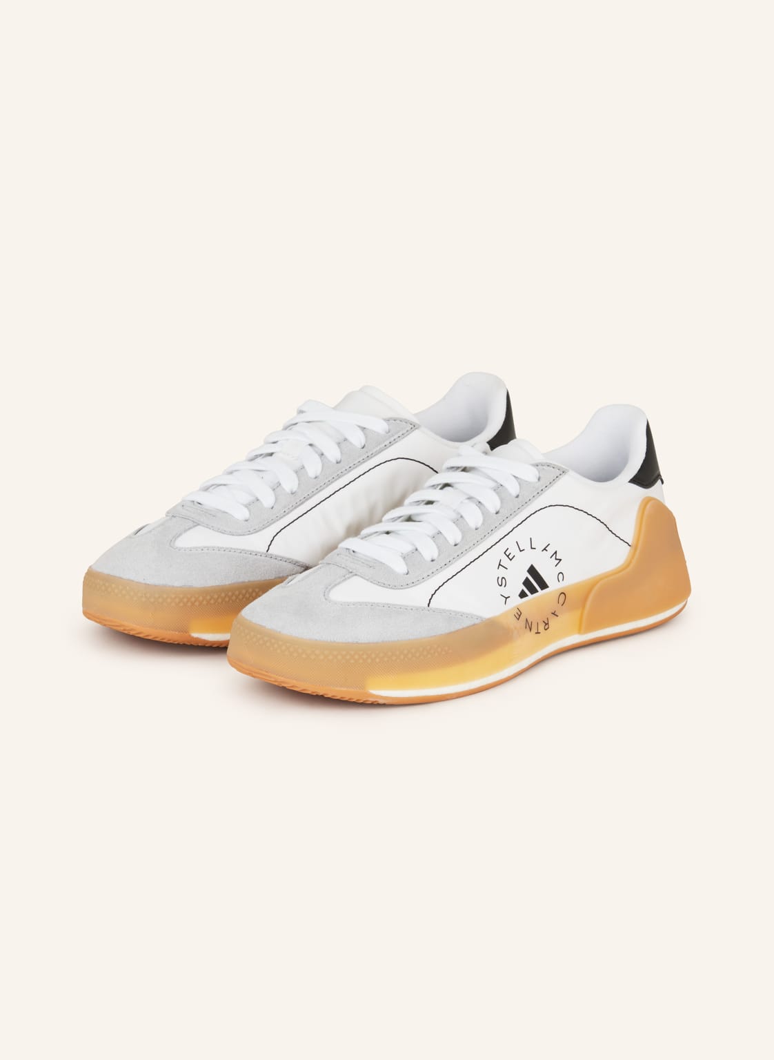 Adidas By Stella Mccartney Sneaker Court Boost weiss von adidas by stella mccartney