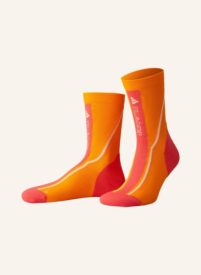 Adidas By Stella Mccartney Socken Crew orange von adidas by stella mccartney