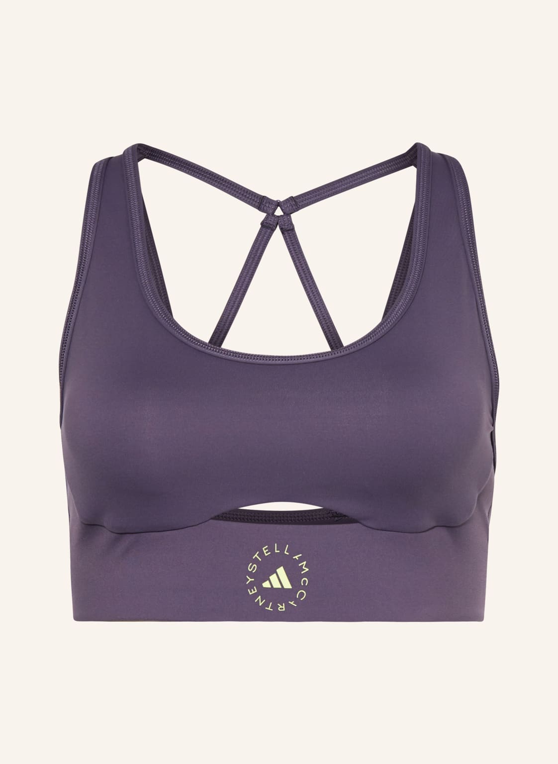 Adidas By Stella Mccartney Sport-Bh Adidas By Stella Mccartney True Strength Yoga grau von adidas by stella mccartney