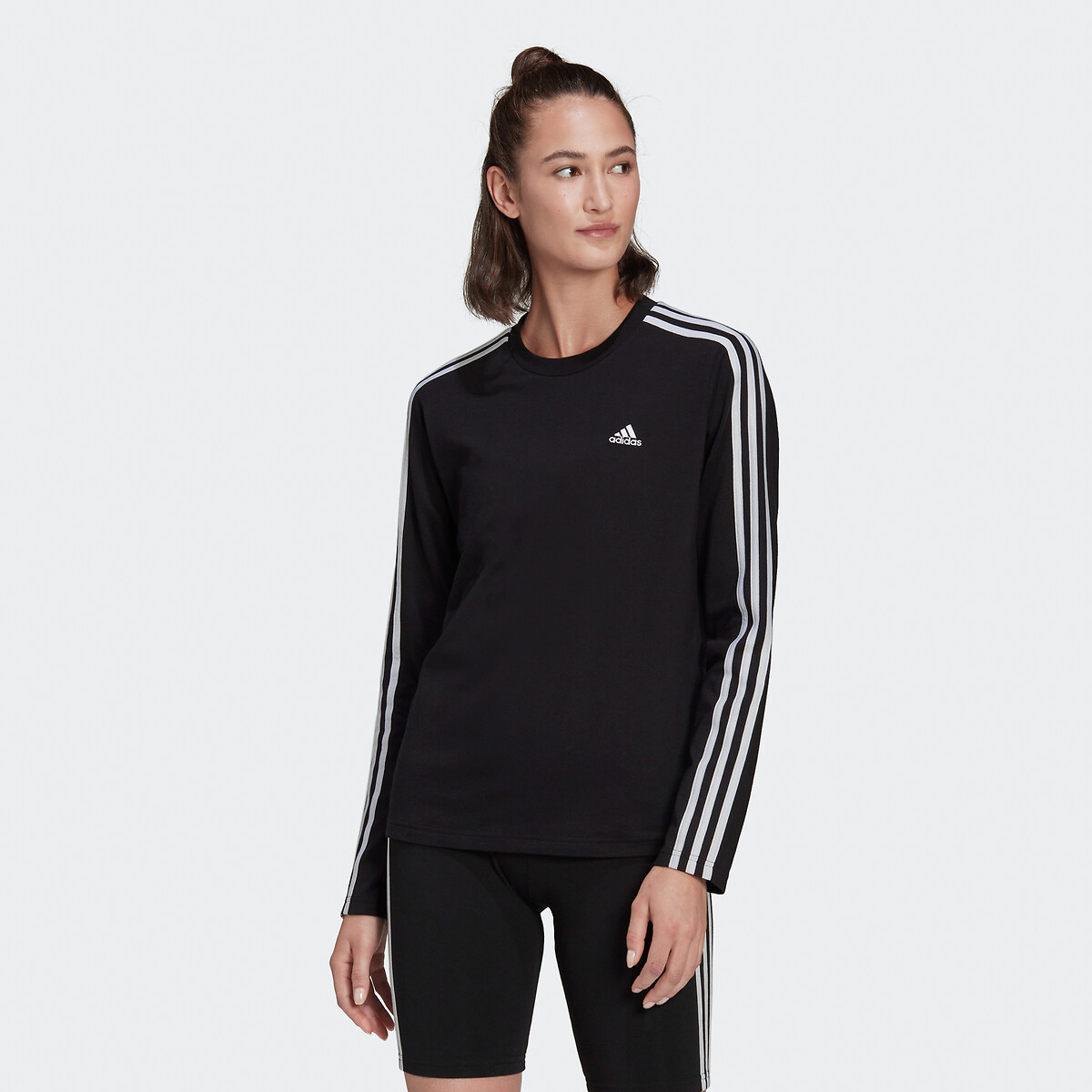 Langarmshirt Essentials 3-Stripes von ADIDAS SPORTSWEAR