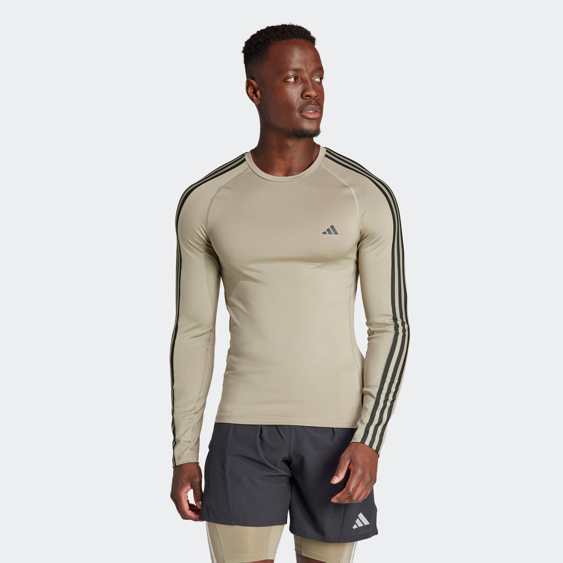 adidas Performance Funktionsshirt »TECHFIT 3STREIFEN TRAINING LONGSLEEVE« von adidas performance