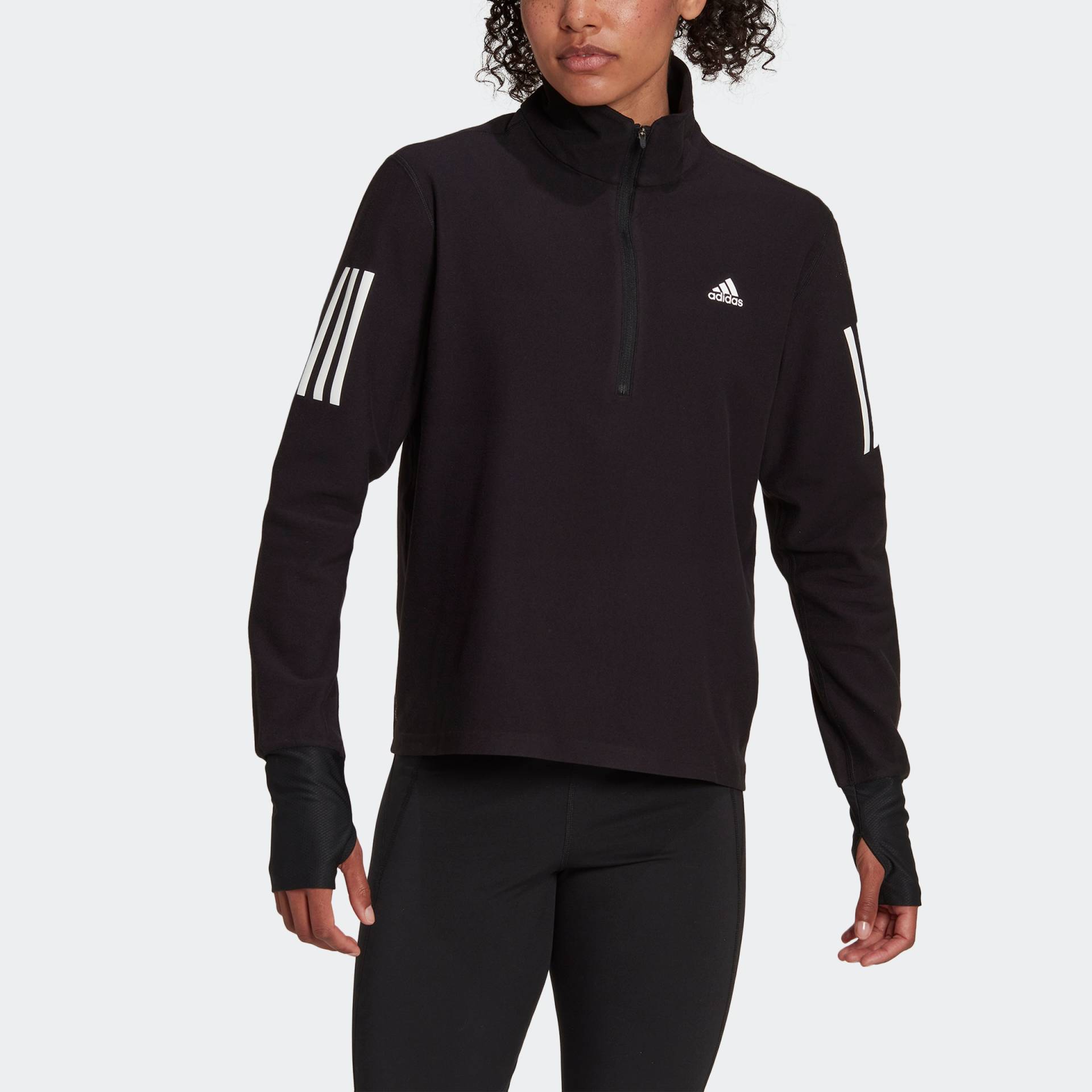 adidas Performance Rollkragenshirt »OWN THE RUN RUNNING 1/2 ZIP RUNNINGOBERTEIL« von adidas performance