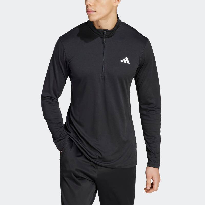 adidas Performance Sweatshirt »TRAIN ESSENTIALS SEASONAL TRAINING 1/4ZIP LONGSLEEVE« von adidas performance