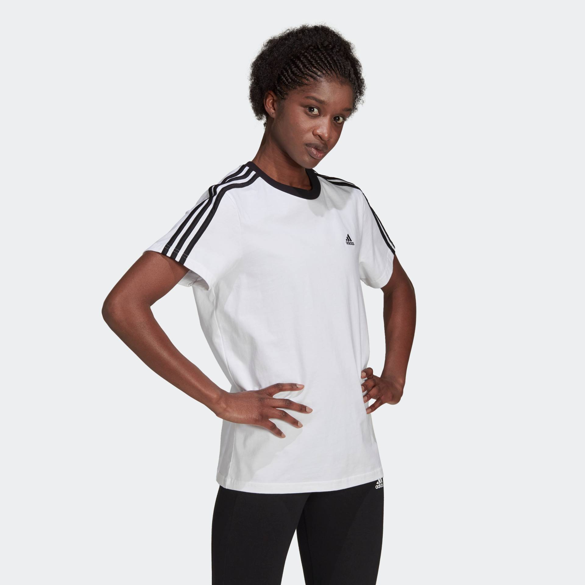 adidas Sportswear T-Shirt »ESSENTIALS 3-STREIFEN« adidas Sportswear T-Shirt »ESSENTIALS 3-STREIFEN« von adidas Sportswear