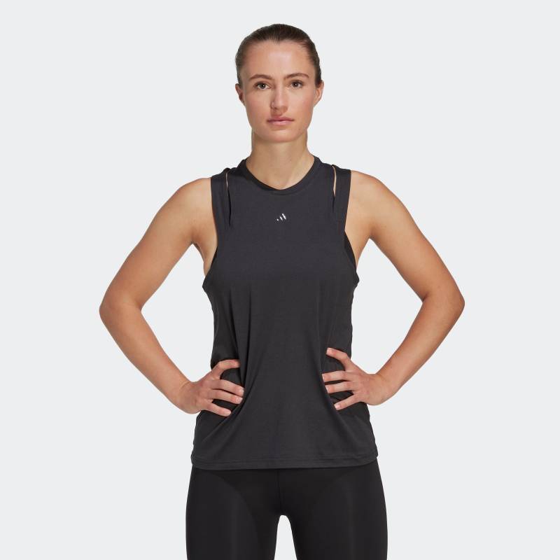 adidas Performance Tanktop »AEROREADY TRAIN ESSENTIALS 3 BAR LOGO« von adidas performance