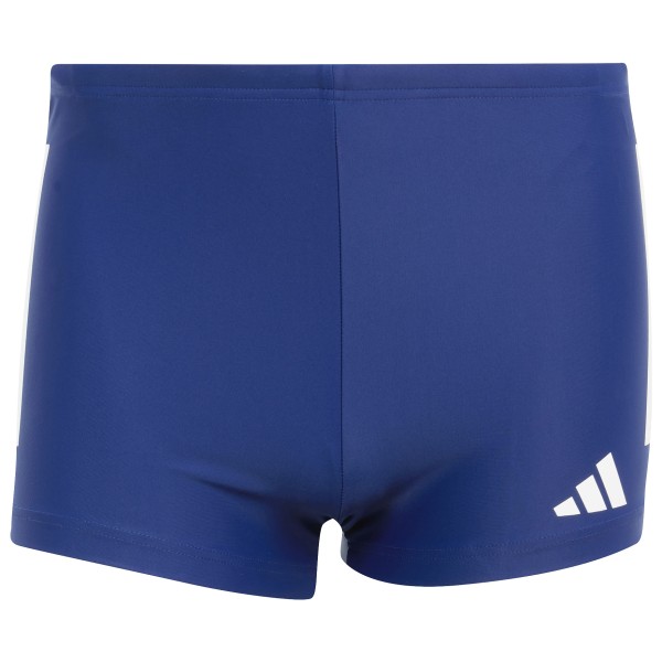 adidas - 3 Stripes Bold Boxer - Badehose Gr 10 blau von adidas