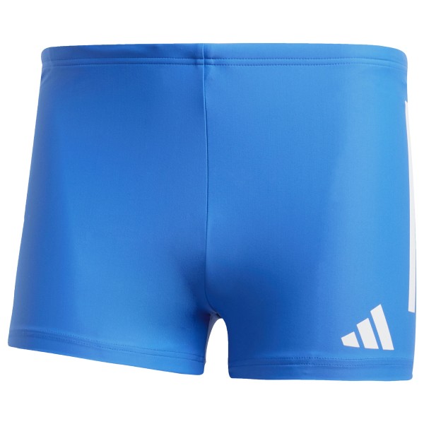 adidas - 3 Stripes Bold Boxer - Badehose Gr 4 blau von adidas