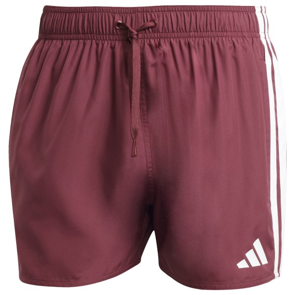 adidas - 3 Stripes Bold Short 3'' - Badehose Gr 3XL;L;M;XL;XXL blau;rot von adidas
