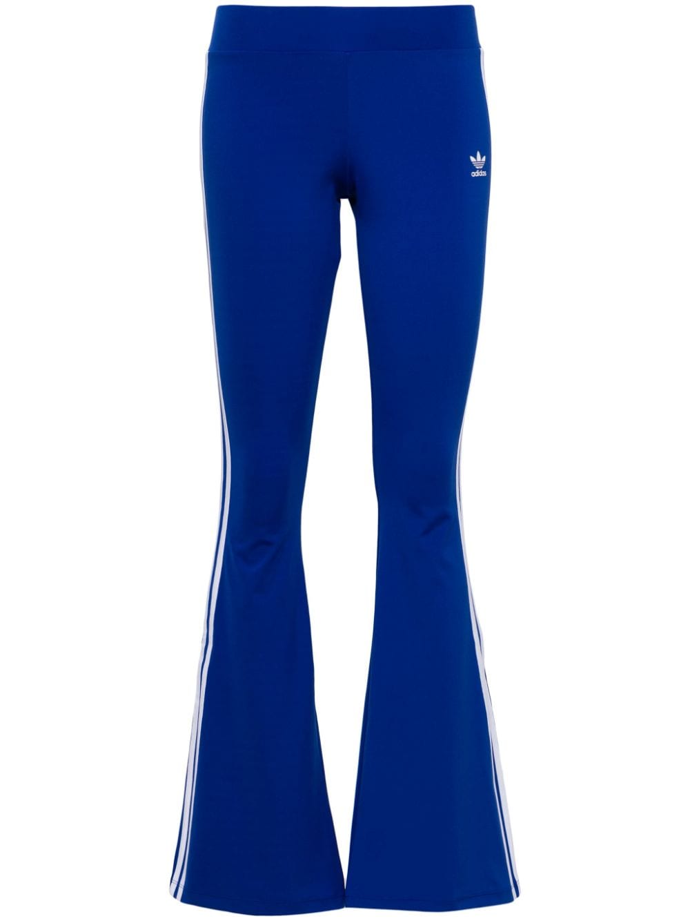 adidas 3-Stripes flared leggings - Blue von adidas