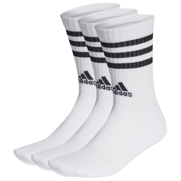 adidas - 3S Cushioned Sportswear Crew 3-Pack - Multifunktionssocken Gr S weiß von adidas