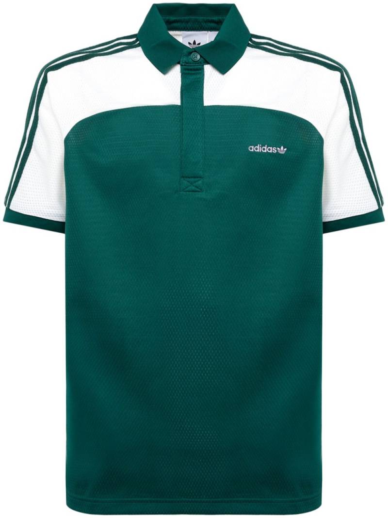 adidas '80s Premium 3-Stripes polo shirt - Green von adidas