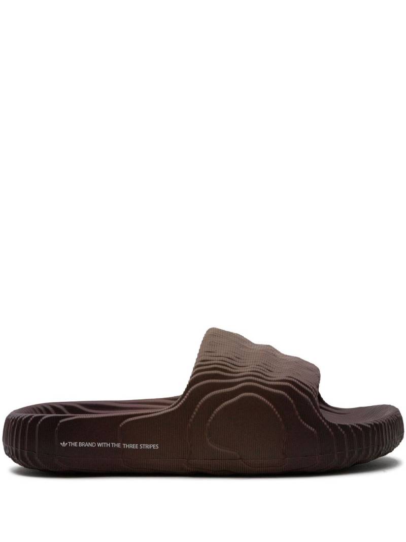 adidas Adilette 22 "Preloved Brown" slides von adidas