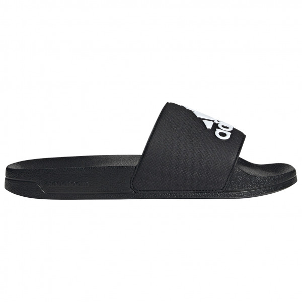 adidas - Adilette Shower Badge of Sport Cloudfoam - Sandalen Gr 12 schwarz von adidas