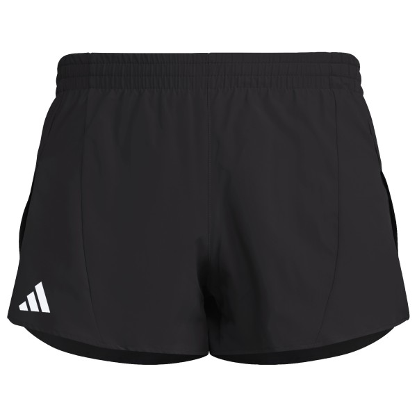 adidas - Adizero E Split - Laufshorts Gr S schwarz von adidas