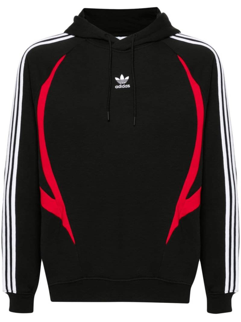 adidas Archive 3-Stripes logo hoodie - Black von adidas