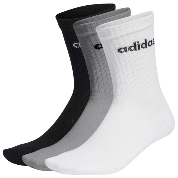 adidas - Cushioned Linear Crew 3-Pack - Multifunktionssocken Gr 37-39 weiß adidas - Cushioned Linear Crew 3-Pack - Multifunktionssocken Gr 37-39 weiß von adidas