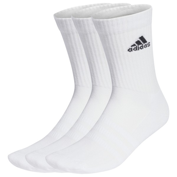 adidas - Cushioned Sportswear Crew Socks 3-Pack - Multifunktionssocken Gr XL weiß von adidas