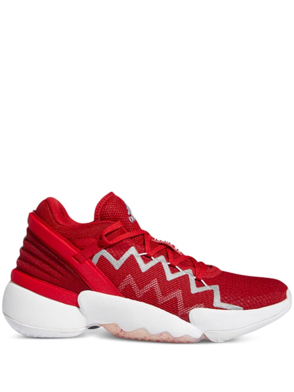 adidas D.O.N. Issue #2 "Power Red/Cloud White" sneakers von adidas