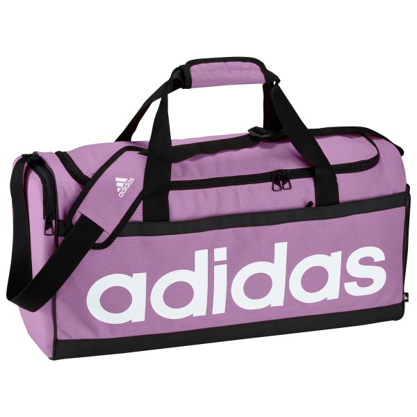 adidas - Essentials Linear Duffel M - Reisetasche Gr 39 l rosa von adidas