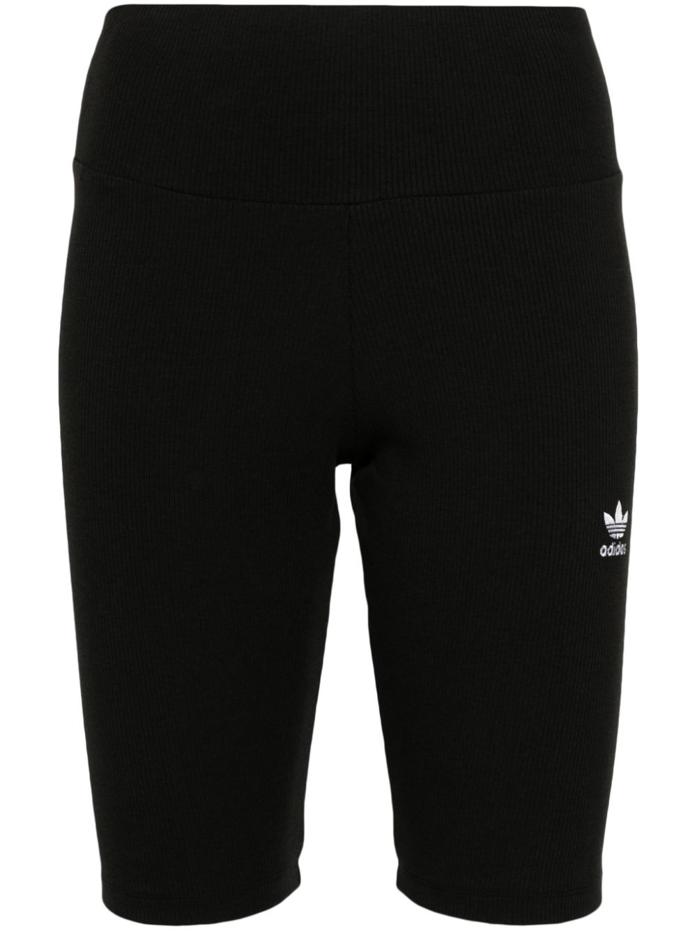 adidas Essentials yoke-waist cycling shorts - Black von adidas