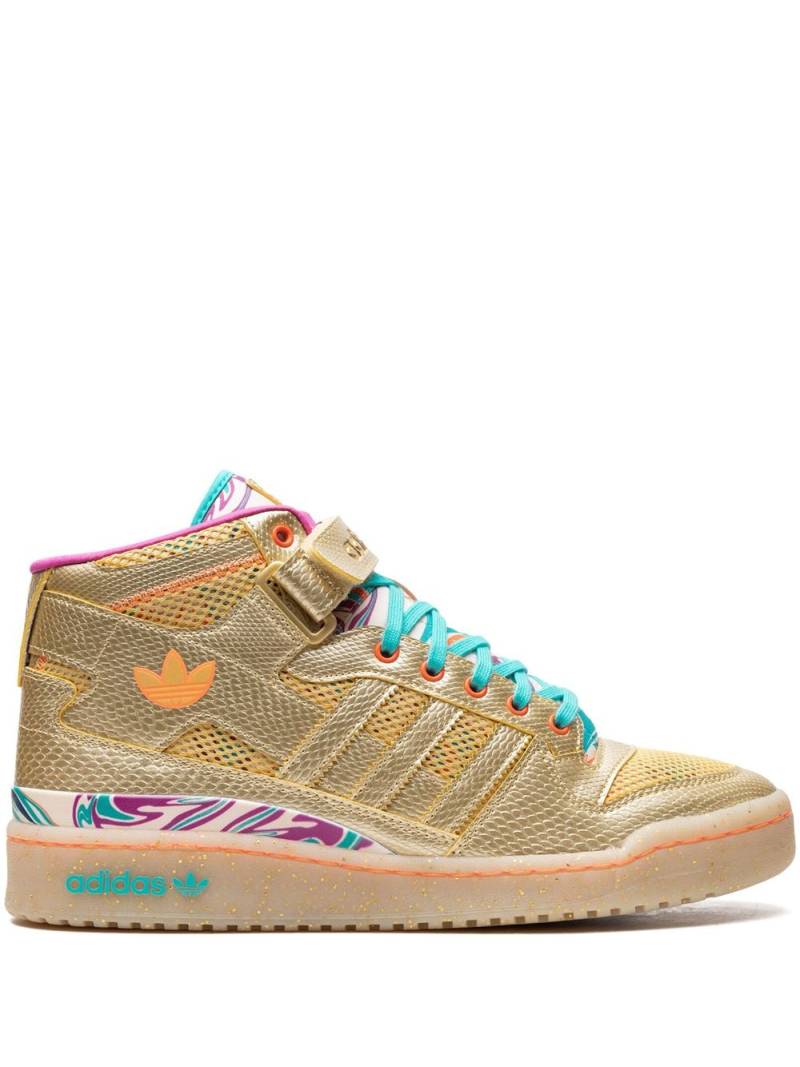 adidas Forum Mid "Carnival" sneakers - Gold von adidas