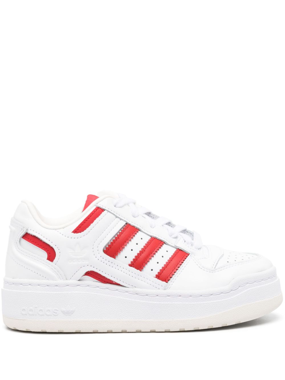 adidas Forum XLG panelled leather sneakers - White von adidas