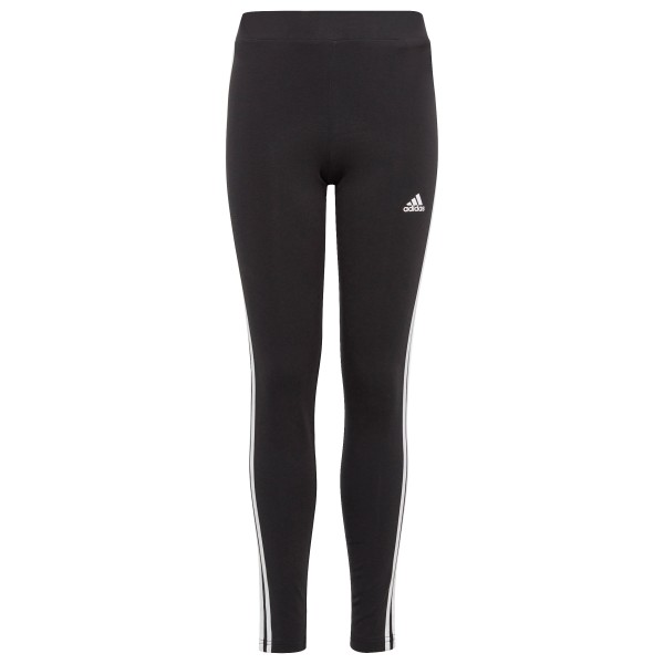 adidas - Girl's Essentials 3-Stripes Cotton Tight - Leggings Gr 128;140;152;164;170 rosa;schwarz von adidas