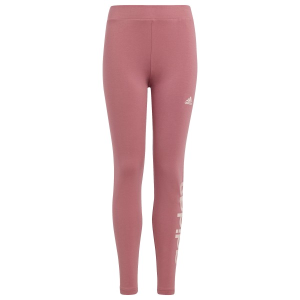 adidas - Girl's Essentials LIN Tights - Leggings Gr 128 rosa von adidas